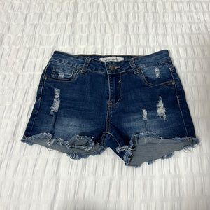 Jean shorts